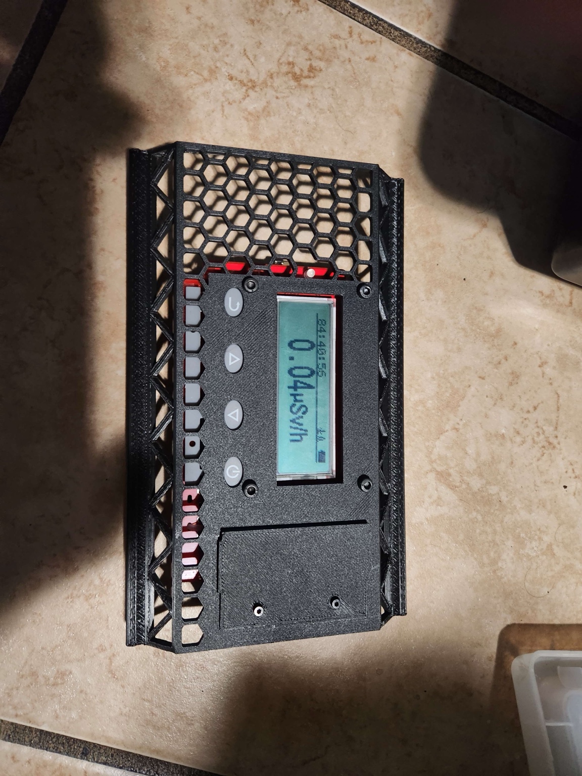 Geiger counter payload